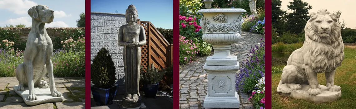 Gartenfiguren und Gartenskulpturen