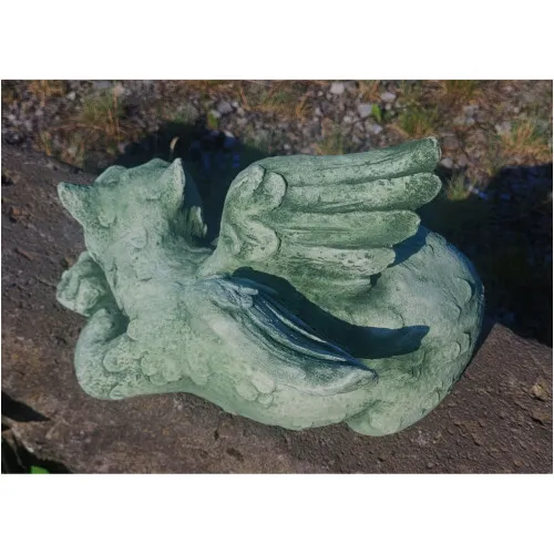 Drache liegend