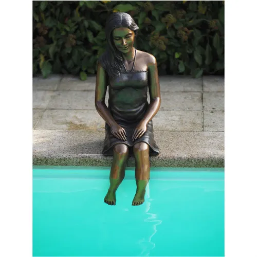 Bronze Mädchen
