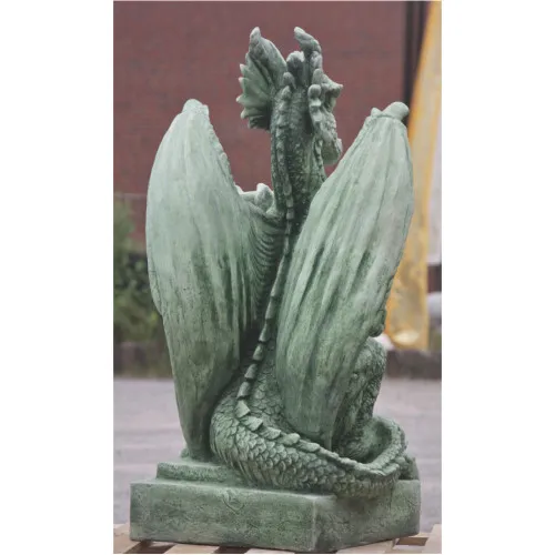 Drache sitzend