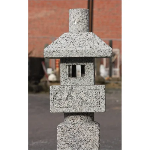 Granit Bambus Laterne