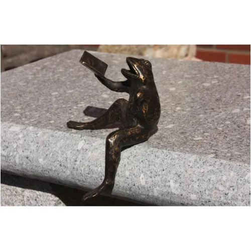 Frosch mit Noten