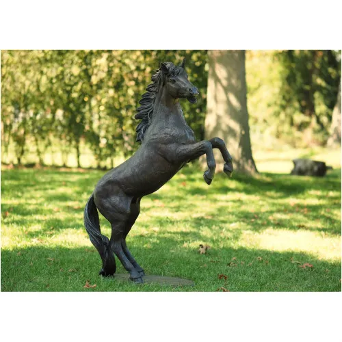 Pferd steigend