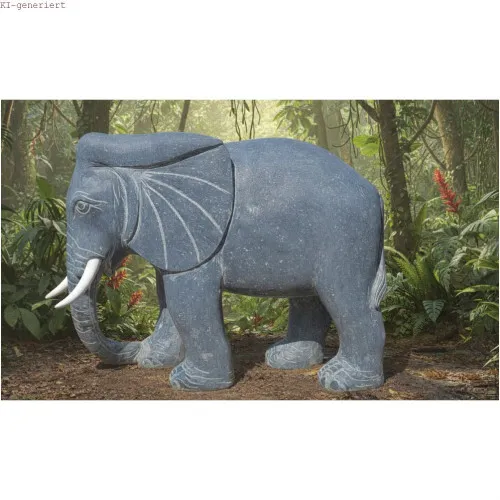 Elefant Naturstein