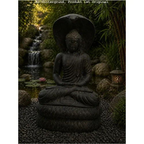 Buddha mit Cobra