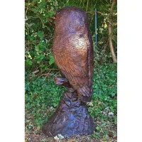Bronze Eule 115 cm