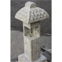 Granit Bambus Laterne