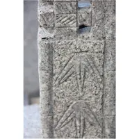 Granit Bambus Laterne