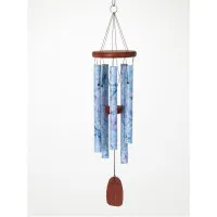 Décor Chime™ -Sky Blue Marble