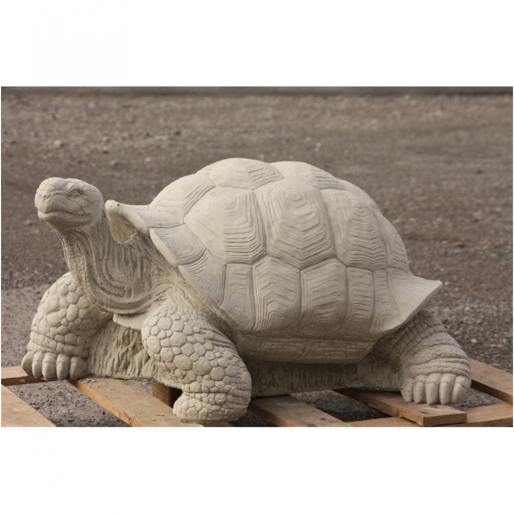 RIESENSCHILDKRÖTE Schildkröte 110 cm XXL witterungsbeständig Gartenfigur Neu 