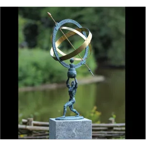 Sonnenuhr &quote; Atlas &quote;