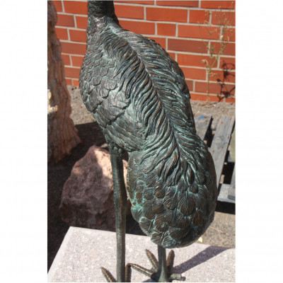 Fischreiher Bronze