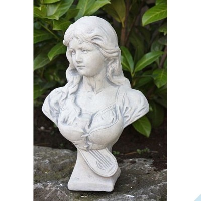 Steinfigur Frauenbüste klassisch 