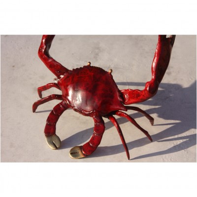 Krabbe rot