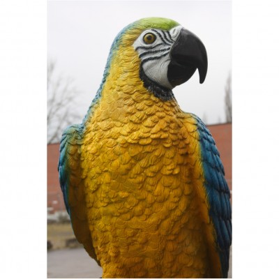 Bronze Papagei