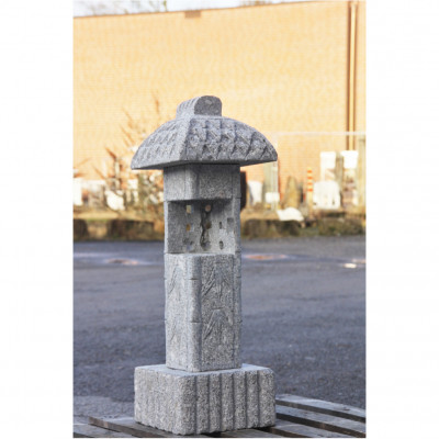 Granit Bambus Laterne