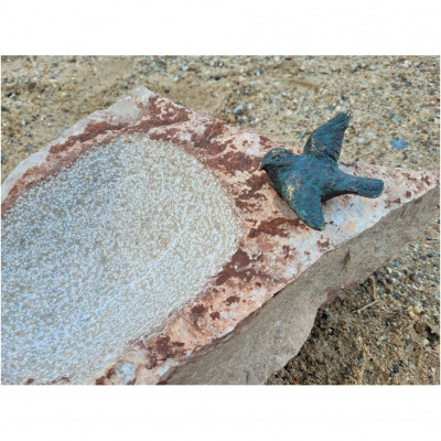 Vogeltränke Bronze
