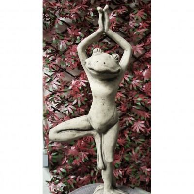 Yoga Frosch Baum