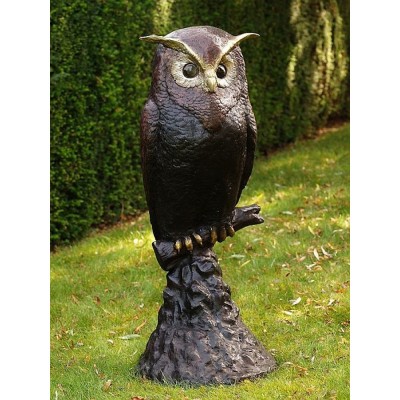 Bronze Eule 115 cm
