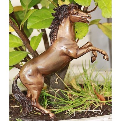 Steigendes Pferd